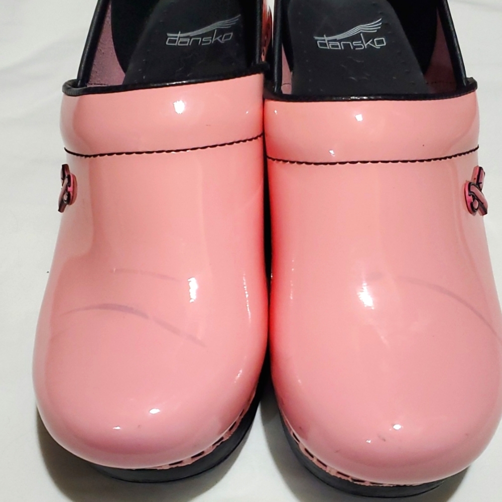 Dansko Pink Breast Cancer Awareness shoes